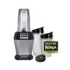 Ninja BL455_30 Nutri Professional Personal Blender Bonus Set With 3-Sip & Seal Single Serves(12, 18, And 24 Oz. Cups) & 75-Recipe Cookbook, Stainless Steel/Black 2 Ninja BL455_30 Nutri Professional Personal Blender Bonus Set With 3-Sip & Seal Single Serves(12, 18, And 24 Oz. Cups) & 75-Recipe Cookbook, Stainless Steel/Black -KitchenAid Shop 41TB22oHSVL