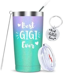 Best Gigi Ever-Grandma Gifts From Granddaughter Grandson Mothers Day Birthday Christmas Gifts For New Grandma,Nana,Mimi,Soon To Be Gigi,Stainless Steel Insulated Grandmother Mug Cup 20Ounce Multicolor -KitchenAid Shop 41TDTtj45PL. AC