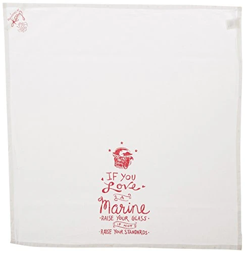 By Kathy LOL Made You Smile Dish Towel, 28 X 28-Inches, If You Love A Marine 3 By Kathy LOL Made You Smile Dish Towel, 28 X 28-Inches, If You Love A Marine