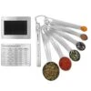 Premium 6 Measuring Spoons & Magentic Conversion Chart | Precisely Manufactured Spoons | Save Your Precious Time With The Convenient Conversion Chart 2 Premium 6 Measuring Spoons & Magentic Conversion Chart | Precisely Manufactured Spoons | Save Your Precious Time With The Convenient Conversion Chart -KitchenAid Shop 41THeka6XoL
