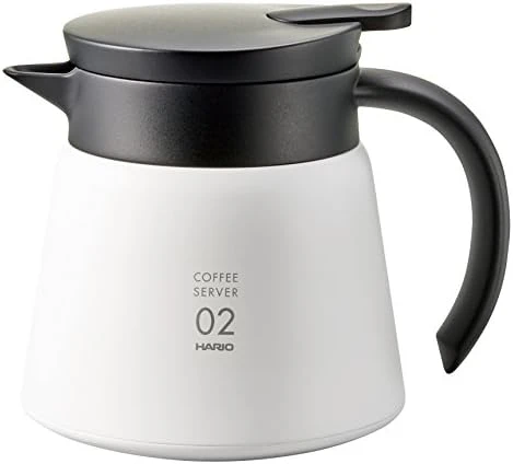 Hario V60 Insulated Metal Beverage Server, 600ml, Black 8 Hario V60 Insulated Metal Beverage Server, 600ml, Black - Image 6