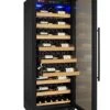 24" Wide Vite II Tru-Vino 99 Bottle Dual Zone Stainless Steel Right Hinge Wine Refrigerator