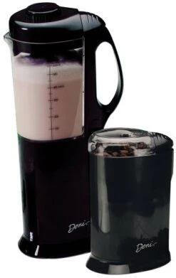 4201 Platinum Series Blend-n-Grind Blender/Grinder Combination Unit, Black