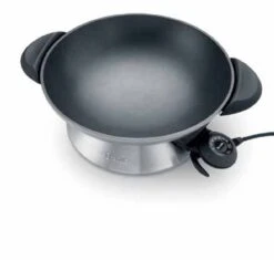 Breville BEW600XL Hot Wok, Brushed Stainless Steel -KitchenAid Shop 41TaLPXVdAL