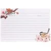 Recipe Cards 4x6 Inch, Cut Thicken Card Stock Double Sided Recipe Cards, 50-Pack (Flower)