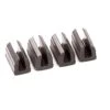 Cadco GN1240AO Black Seal For Glass Set Of 4