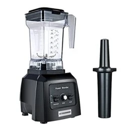 VITASUNHOW Professional Blenders With 1300-Watt Motor & 11 Speeds Control, High Speed Blender For Puree, Ice Crush, Shakes And Smoothies,Black