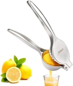 Lemon Squeezer Stainless Steel 304 Citrus Squeezer With Solid Handle Heavy Duty Lime Juice For Juicing Oranges, Pomegranate, Lemons & Limes(Large) -KitchenAid Shop 41TwkDDfNZL. AC