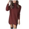 COMEYES Fall Fashion For Women 2022 Sweater Dress Loose Oversize Knit Stretchable Elasticity Slim Sweater Bodycon Mini Dress -KitchenAid Shop 41Twn4ZWZIL