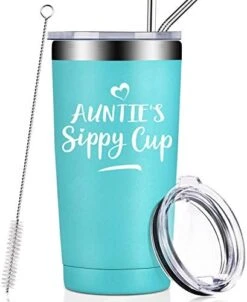 Gifts For Aunt - Best Aunt Ever Gifts - Auntie Gifts From Niece, Nephew - Funny Birthday Christmas Gifts For Auntie, New Aunt, First Time Aunt - Vacuum Insulated Tumbler Cup 26 Gifts For Aunt - Best Aunt Ever Gifts - Auntie Gifts From Niece, Nephew - Funny Birthday Christmas Gifts For Auntie, New Aunt, First Time Aunt - Vacuum Insulated Tumbler Cup -KitchenAid Shop 41U1pNG5nL. AC