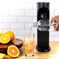 I Soda Maker Machine And 2 Pack Eco-Friendly CO2 Cartridge For Sodastream, Plus $15 Amazon Gift Card With Refill, No Late Fees Exchange At Will Club, Carbonator, Gas Canister Cylinder 60L -KitchenAid Shop 41U9xEmn60L