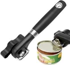 Safe Cut Can Opener, Manual Can Opener, Smooth Can Edge, Food Grade Stainless Steel Cutting Blade For Kitchen & Restaurant -KitchenAid Shop 41UBOiww9bL. AC