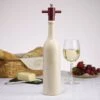 14.5" Wine Bottle Salt Mill, Natural Maple