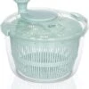 Large Salad Spinner And Keeper-5L Lettuce Spinner Vegetable Washer Dryer With Large Salad Bowl And Plastic Colander,Fruit Veggie Wash&Salad Making,BPA Free (Color : Pink) (Color : Blue) -KitchenAid Shop 41UGml64jWL