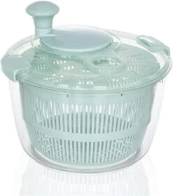 Large Salad Spinner And Keeper-5L Lettuce Spinner Vegetable Washer Dryer With Large Salad Bowl And Plastic Colander,Fruit Veggie Wash&Salad Making,BPA Free (Color : Pink) (Color : Blue) 18 Large Salad Spinner And Keeper-5L Lettuce Spinner Vegetable Washer Dryer With Large Salad Bowl And Plastic Colander,Fruit Veggie Wash&Salad Making,BPA Free (Color : Pink) (Color : Blue) -KitchenAid Shop 41UGml64jWL. AC