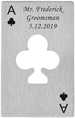 Bottle Opener, Yoption 10pcs Stainless Steel Credit Card Size Casino Beer Bottle Opener For Wedding Party Groomsmen Bridesmaid Gifts -KitchenAid Shop 41UHtCA0EXL. AC