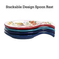 Protea Cynaroides Ceramic Spoon Rest, House Warming Gift, Dishwasher Safe -KitchenAid Shop 41UQKpcA7BL