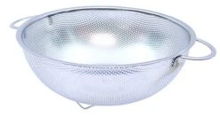 6 Quart Colander With Handles, Stainless Steel