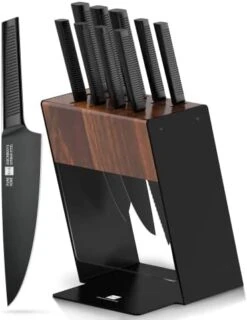 Ipurehome Knife Set Kitchen Knife Set, Professional 5 Pcs High Carbon German Stainless Steel Knife Set With Non-slip Wood Handles -KitchenAid Shop 41UUpIXiAHL. AC