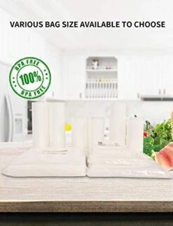 Vacuum Sealer Bags Heavy Duty, 11x 50 Vacuum Sealer Bags (2 Packs) 100 Ft Roll -KitchenAid Shop 41UhyHPnQwL