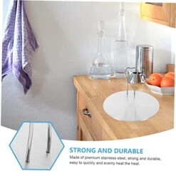 Induction Cooker Heating Plate Glass Coffee Maker Hot Plate Induction Cooktop Casserole Cookware Electric Cooker Flame Guard Induction Converter Induction Heat Diffuser Heat Sink -KitchenAid Shop 41UktEfYg4L