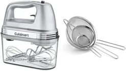 Cuisinart HM-90S Power Advantage Plus 9-Speed Handheld Mixer With Storage Case, White & CTG-00-SMB Stainless Steel Mixing Bowls With Lids, Set Of 3 17 Cuisinart HM-90S Power Advantage Plus 9-Speed Handheld Mixer With Storage Case, White & CTG-00-SMB Stainless Steel Mixing Bowls With Lids, Set Of 3 -KitchenAid Shop 41UlQ4oOjDL. AC