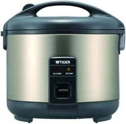 TIGER JNP-1800-FL 10-Cup (Uncooked) Rice Cooker And Warmer, Floral White -KitchenAid Shop 41UmTYWAKuL. AC