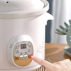 AKAAYU Soup Pot Household Ceramic Automatic Electric Stew Pot Zisha Health Soup Pot Multi-Function Porridge Pot
