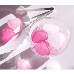 -XINTONG Heart Love Shape Reusable Ice Cubes For Whiskey, Beer, Beverage, Simple To Use, Easy To Clean, Convenient And Practical, Environmental Saving (15-Pieces, Pink) -KitchenAid Shop 41UwZmTr41L