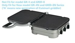SKitchen Reversible Grill/Griddle Plate For Cuisinart Griddler GR-4N 5-in-1 -KitchenAid Shop 41UyjiNFyuL