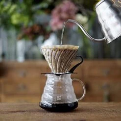 Hario V60 Glass Coffee Dripper, Size 02, Black 16 Hario V60 Glass Coffee Dripper, Size 02, Black -KitchenAid Shop 41VDJMvW25L