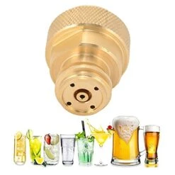 Enhance Your Home Soda Game With Gold Brass Adapter CO2 Tank Conversion Kit Complete With Cylinder Connector Carbonator Wrench And Beverage Accessory. 12 Enhance Your Home Soda Game With Gold Brass Adapter CO2 Tank Conversion Kit Complete With Cylinder Connector Carbonator Wrench And Beverage Accessory. -KitchenAid Shop 41VEHg5ZIUL