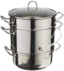 619 Stainless Steel Steamer/Juicer, One Size, Without Canning Kit