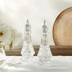 Galway Crystal Ashford Salt And Pepper Shaker Set ,7.5-Inch , Clear , Set Of 1 -KitchenAid Shop 41VGB4wmIWS