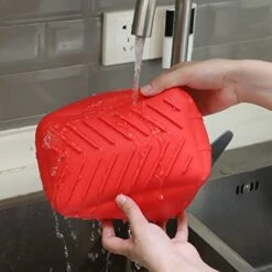 Cicano Air Fryer Silicone Pot For Ninja Dual Air Fryers, 5Pcs Set Reusable Liner Heat Resistance Silicon Bowls For Dual Basket Air Fryer, Microwave Red 14 Cicano Air Fryer Silicone Pot For Ninja Dual Air Fryers, 5Pcs Set Reusable Liner Heat Resistance Silicon Bowls For Dual Basket Air Fryer, Microwave Red -KitchenAid Shop 41VHf9gxZDL