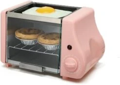 MBJ Bread Maker Multifunction Mini Electric Roast Oven Grill Fried Eggs Omelette Frying Pan Breakfast Machine Bread Maker Toaster (Color : Yellow) -KitchenAid Shop 41VIwZDodpL. AC