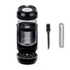 Upgrade Herb Grinder 110ml LED Light Spice Grinder With Pipe /Clean Brushes For Easy Storage And Carrying