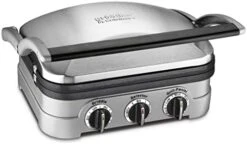 Cuisinart Panini Press, Stainless Steel Griddler, Sandwich Maker & More, 5-IN-1, GR-4NP1 -KitchenAid Shop 41VM8CZMjL. AC