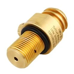 Soda Bottle Adapter,TR21-4 Brass Valve For Soda Cylinder M18*1.5 Thread Replacement Valve Co2 Cylinder Aerator Brewing Accessories -KitchenAid Shop 41VN674wsrL