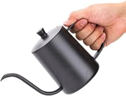 Pour Over Kettle Gooseneck Spout Coffee Tea Pot 12OZ Hanging Ear Hand Blunt Long Narrow Drip Cup For Coffee Maker Carafe, Camping Coffee Pot For Travel Coffee Maker Outdoor -KitchenAid Shop 41VNRR3T0eL. AC