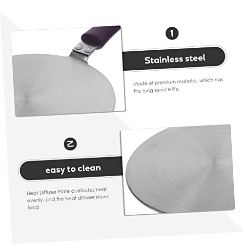 Stainless Steel Heat Conduction Plate Accessories Induction Cooker 8 Stainless Steel Heat Conduction Plate Accessories Induction Cooker - Image 6