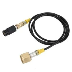 CO2 Hose Kit, Soda Street Hose Stainless Steel Adapter Kit Rugged Replacement Convenient Hose Adapter With Gasket