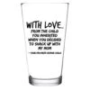 Beer Pint Glass Gift For Bonus Dad- The Child You Inherited- Gift Idea For Stepfathers- Best Stepdad Gift- Gag Father’s Day Gift- Funny Birthday Present For Step Dad From Stepdaughter, Stepson -KitchenAid Shop 41VePCtvjCL