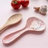 Mother's Day Gifts For Mom - Kitchen Accessories For Women - Ceramic Pink Marble Spoon Rest - Utensil Holder For Cooking And Coffee