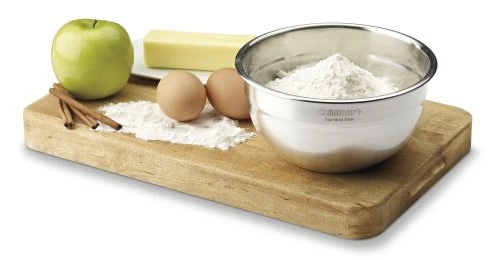 Cuisinart HM-90S Power Advantage Plus 9-Speed Handheld Mixer With Storage Case, White & CTG-00-SMB Stainless Steel Mixing Bowls With Lids, Set Of 3 5 Cuisinart HM-90S Power Advantage Plus 9-Speed Handheld Mixer With Storage Case, White & CTG-00-SMB Stainless Steel Mixing Bowls With Lids, Set Of 3 - Image 3