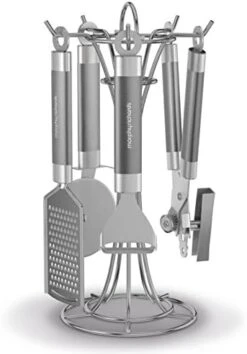 Morphy Richards 4 Piece Gadget Set-Titanium, 13 X 13 X 29.5 Cm -KitchenAid Shop 41VxXaQ5UtL. AC