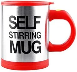 SEIWEI 1Pcs Red Smart Stainless Steel Mixing Mug 400ml Mugs Automatic Electric Self Stirring Mug Cup Coffee Milk Juice Mix Cup Drinkware 24 SEIWEI 1Pcs Red Smart Stainless Steel Mixing Mug 400ml Mugs Automatic Electric Self Stirring Mug Cup Coffee Milk Juice Mix Cup Drinkware -KitchenAid Shop 41W9dHzB3OL. AC