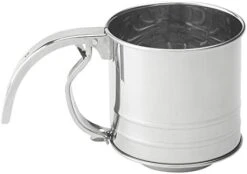 Mrs. Anderson’s Baking Hand Crank Flour Icing Sugar Sifter, Stainless Steel, 5-Cup -KitchenAid Shop 41WGsAknCxL. AC