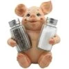 Decorative Pig Glass Salt And Pepper Shaker Set With Holder Stand In Farm Animal Figurines, Sculptures & Statues Or Rustic Country Kitchen Decor And Restaurant Table Spice Rack Decorations As Gifts For Farmers -KitchenAid Shop 41WI2miTN4L