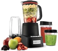 Countertop + Travel Dynamic Blending System, 12-Piece Set, 3 Programmed Speeds & Pulse, Easy Ice Crushing For Shakes & Smoothies, Dishwasher-Safe 32-Oz Pitcher, 12Oz & 2 24Oz Tumblers, Black -KitchenAid Shop 41WQ1CxMOyL. AC